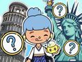 Gioco Quiz per bambini: Viaggio nel mondo  in linea