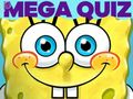 Gioco Quiz per bambini: SpongeBob Mega Quiz  in linea
