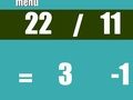 Gioco Quiz di matematica sulle divisioni  in linea