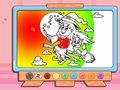 Gioco Libro da colorare: Stregatta di Halloween  in linea