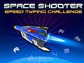 Gioco Sparatutto spaziale: sfida di digitazione veloce  in linea