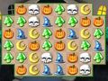 Gioco Puzzle match 3 di Halloween Burst  in linea
