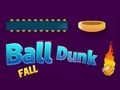 Gioco Caduta della schiacciata con la palla  in linea