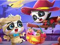 Gioco Puzzle: Baby Panda Halloween  in linea