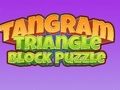 Gioco Puzzle a blocchi triangolari Tangram  in linea