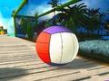 Gioco Gara marittima con le palle rotolanti  in linea