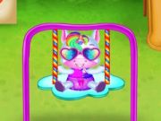 Gioco Asilo nido per unicorno neonato  in linea