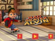 Gioco Il pattinatore pazzo Alvin  in linea