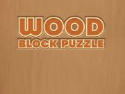 Gioco Puzzle con blocchi di legno  in linea