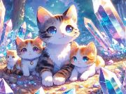 Gioco L'avventura del gatto carino  in linea