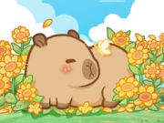 Gioco Puzzle: Capibara nei girasoli  in linea