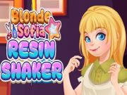 Gioco Shaker in resina Sofia bionda  in linea