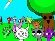 Gioco Sprunki Trova le differenze  in linea