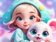 Gioco Puzzle: dolce bambino  in linea