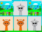 Gioco Partita di carte Sprunki  in linea