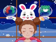 Gioco Sinistra o destra - Dressup natalizio  in linea
