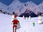 Gioco Corsa natalizia in discesa  in linea