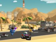 Gioco Sopravvivenza pixel zombie derby  in linea