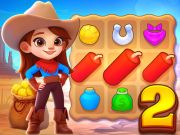 Gioco Wild West Match 2: La corsa all'oro  in linea