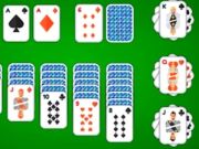 Gioco Solitario Klondike 4 semi  in linea