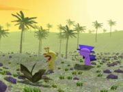 Gioco Sparatutto di sopravvivenza sull'isola di Sprunki  in linea