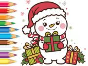 Gioco Libro da colorare: consegna a sorpresa di Natale  in linea