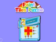 Gioco Dipingi il puzzle delle piastrelle  in linea