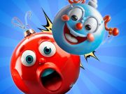 Gioco Unisci le palline dei giocattoli di Capodanno in 3D!  in linea