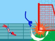 Gioco Ragdoll Calcio: 2 giocatori  in linea