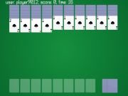 Gioco Solitario Spider versione classica  in linea