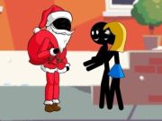 Gioco Babbo Natale stilizzato  in linea