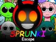 Gioco Sprunki 3D Fuga  in linea