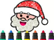 Gioco Libro da colorare: regalo di Babbo Natale  in linea