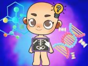 Gioco Quiz per bambini: scienze del corpo  in linea