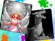 Gioco Colorare pixel colorati per numeri  in linea