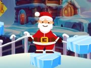 Gioco Il salto festivo di Babbo Natale  in linea