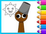 Gioco Libro da colorare: Sprunki Brud  in linea
