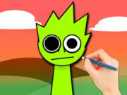 Gioco Libro da colorare: Sprunki Owakcx  in linea