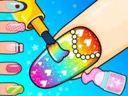 Gioco Libro da colorare: salone di unghie  in linea