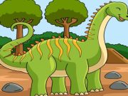 Gioco Dinosauro individua la differenza  in linea