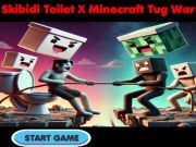 Gioco Skibidi Wilet x Minecraft Tug War  in linea