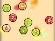 Gioco Unisci le palle sparatutto 2048 Connetti i frutti  in linea