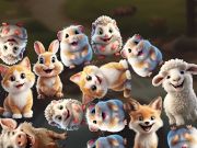 Gioco Unisci gli animali 2048!  in linea