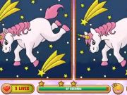 Gioco Unicorn Trova le differenze  in linea