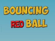 Gioco Rimbalzare la palla rossa  in linea