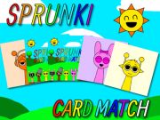 Gioco Match di scheda di memoria Sprunki  in linea