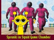 Gioco Sprunki nella camera del gioco di calamari  in linea