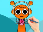 Gioco Libro da colorare: Sprunki Horror Oren  in linea