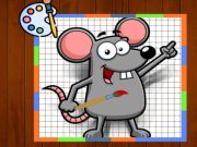 Gioco Tempo di colorazione del mouse divertente  in linea