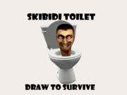 Gioco Disegno del bagno Skibidi per sopravvivere  in linea